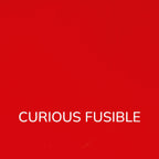 Pimento Red Opalescent, Double-rolled, 3 mm, Curious Fusible