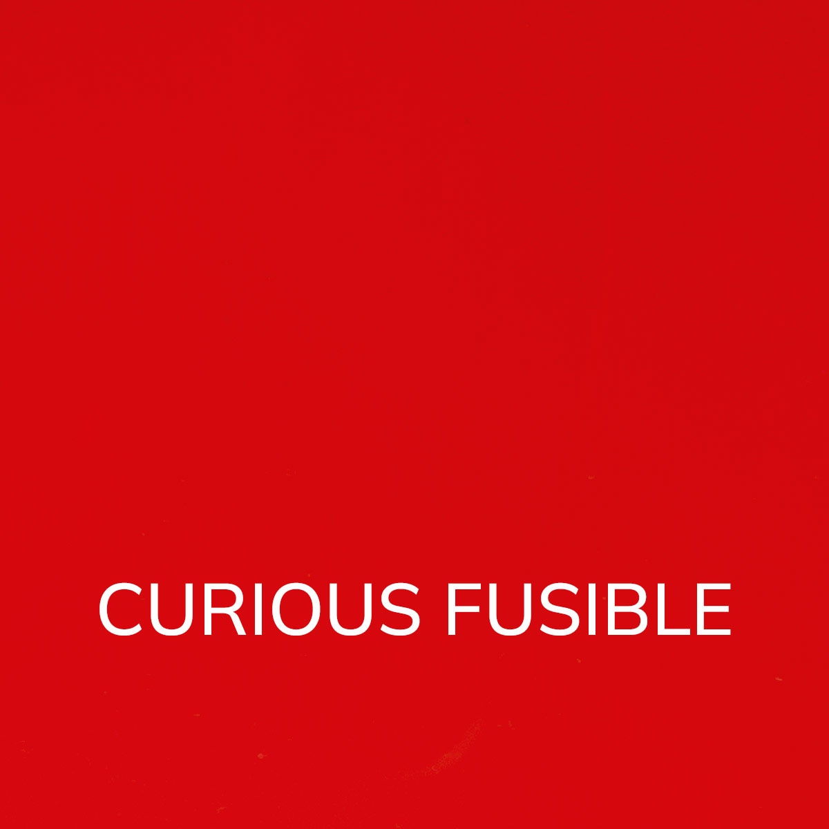 Pimento Red Opalescent, Double-rolled, 3 mm, Curious Fusible