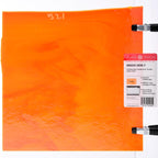 Pimento Red Opalescent, Double-rolled, 3 mm, Fusible