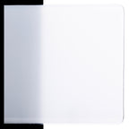Translucent White Opalescent, Thin-rolled, 2 mm, Color Sample, 2x2 in.