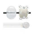 Translucent White Translucent, Rod, 5 mm, Fusible
