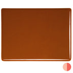 Cinnabar Opalescent, Double-rolled, 3 mm, Fusible