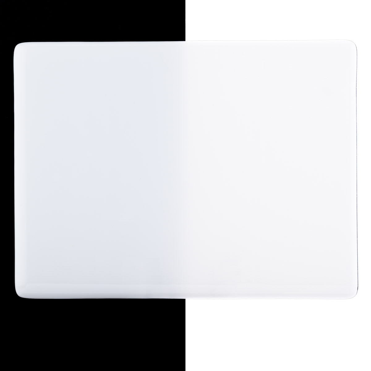 Dense White Opalescent, Double-rolled, 3 mm, Fusible