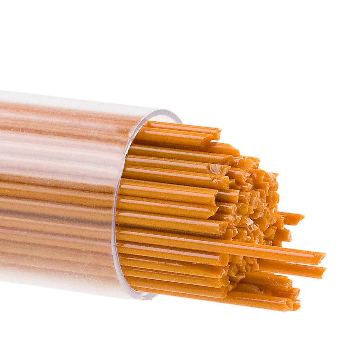 Burnt Orange Opalescent, Stringer, 1 mm, Fusible