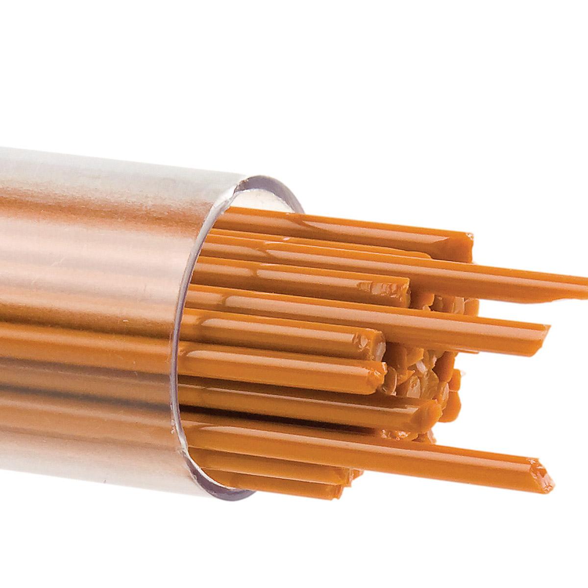 Burnt Orange Opalescent, Stringer, 2mm, Fusible