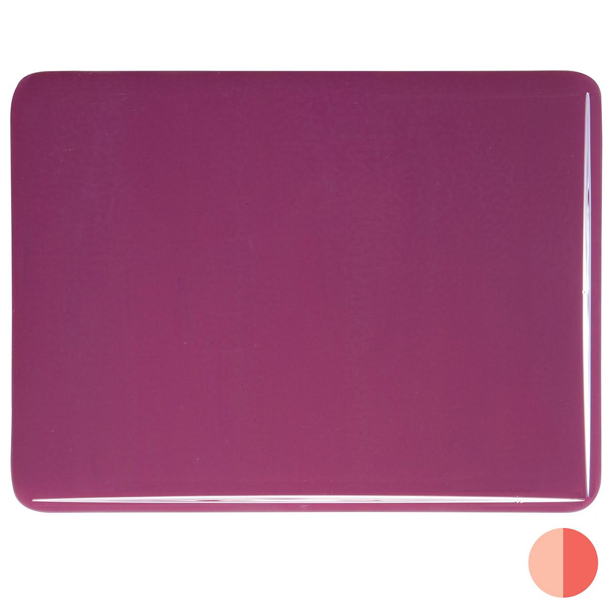 Plum Striker Opalescent, Thin-rolled, 2 mm, Fusible