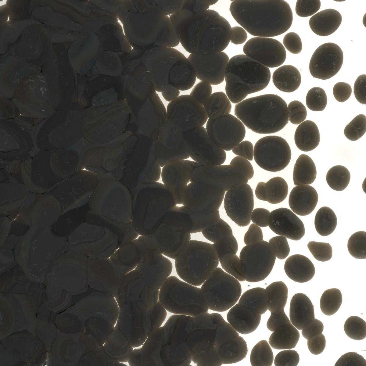Deep Gray Opalescent, Coarse Frit, Fusible