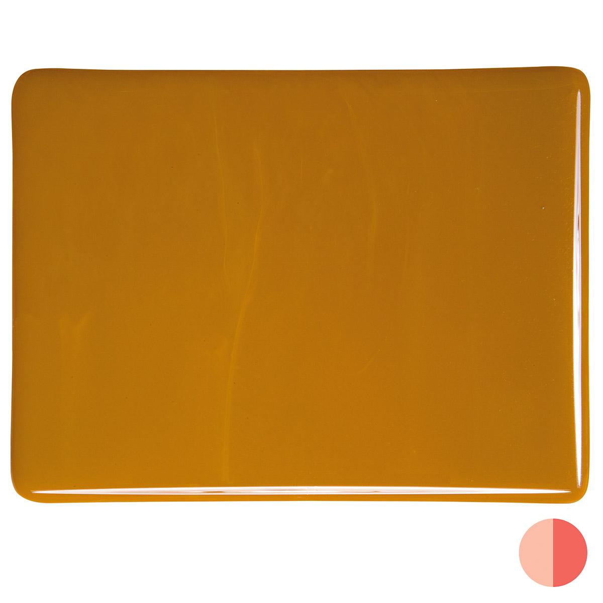 Butterscotch Opalescent, Thin-rolled, 2 mm, Fusible