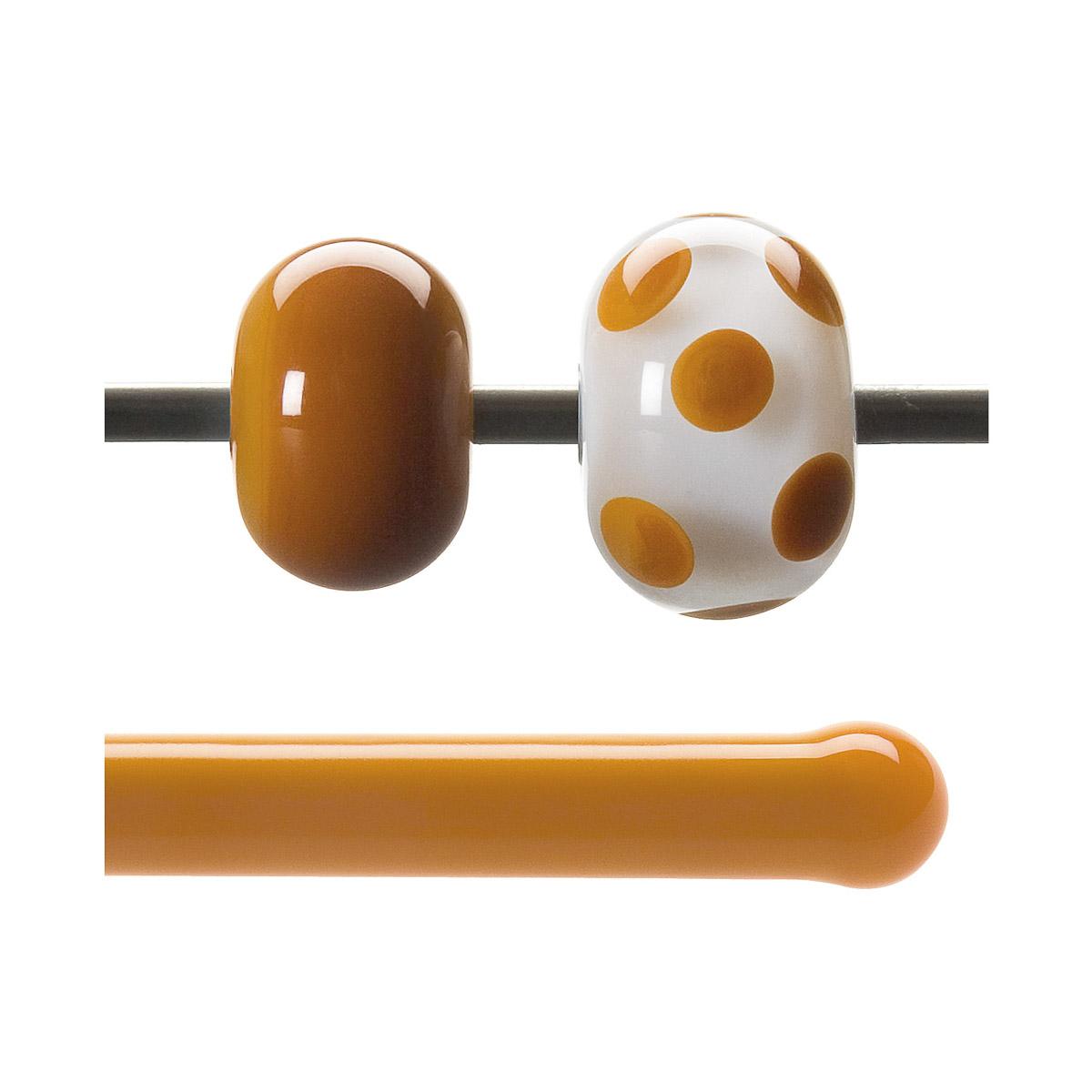 Butterscotch Opalescent, Rod, 5 mm, Fusible