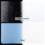 Opaline Opalescent, Double-rolled, 3 mm, Fusible