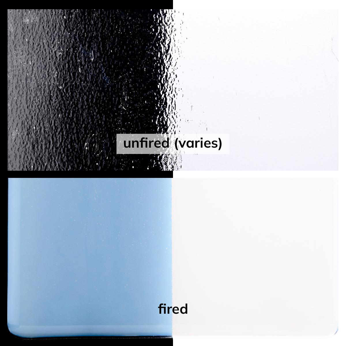 Opaline Opalescent, Double-rolled, 3 mm, Fusible