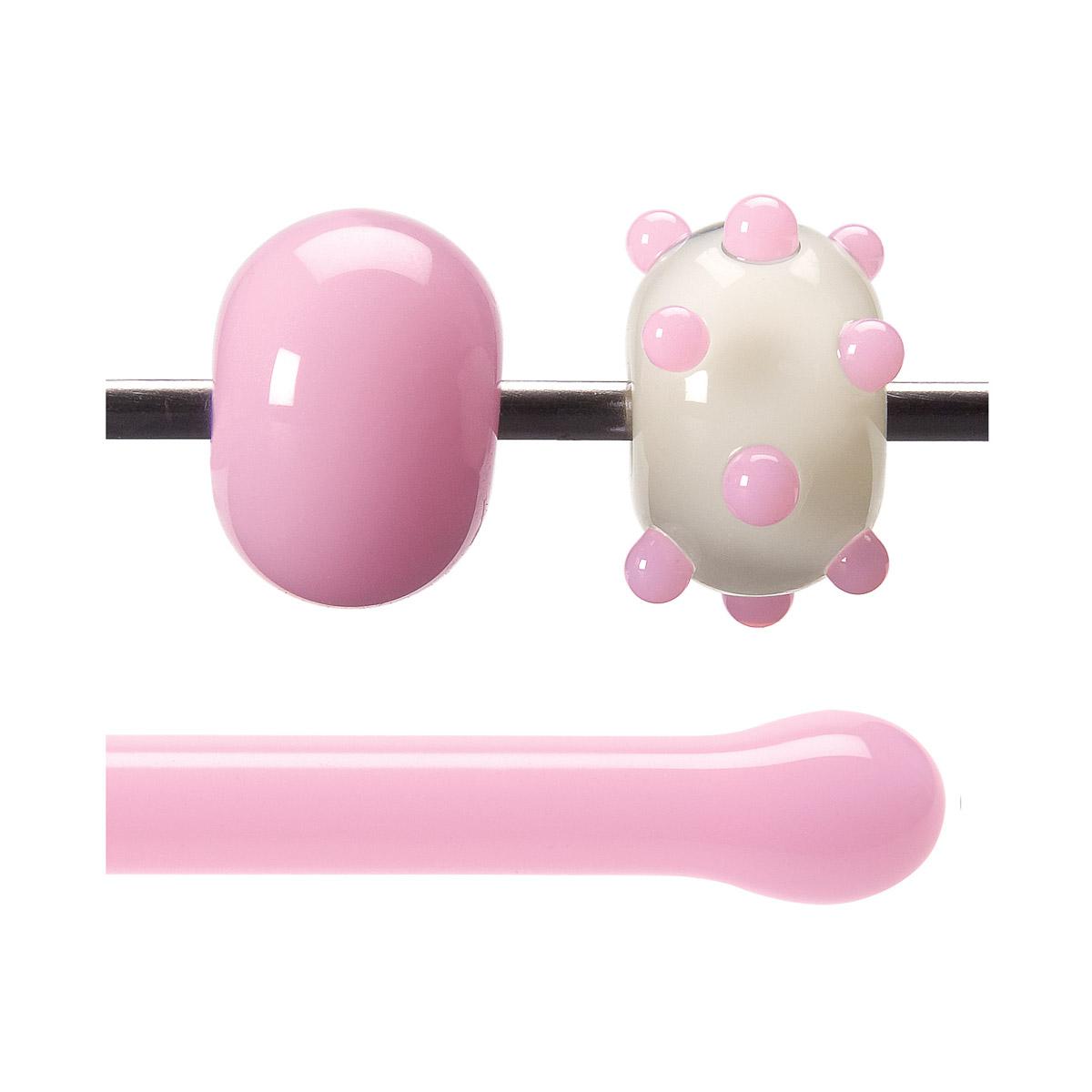 Petal Pink Opalescent, Rod, 5 mm, Fusible