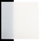 Warm White Opalescent, Double-rolled, 3 mm, Color Sample, 2x2 in.