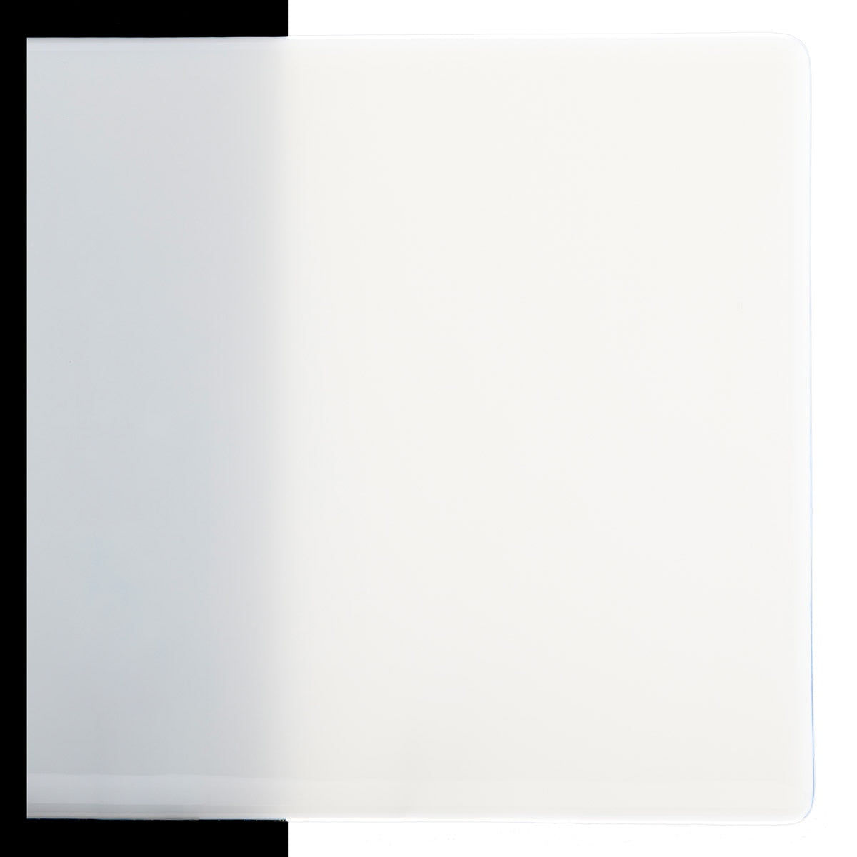 Warm White Opalescent, Double-rolled, 3 mm, Color Sample, 2x2 in.