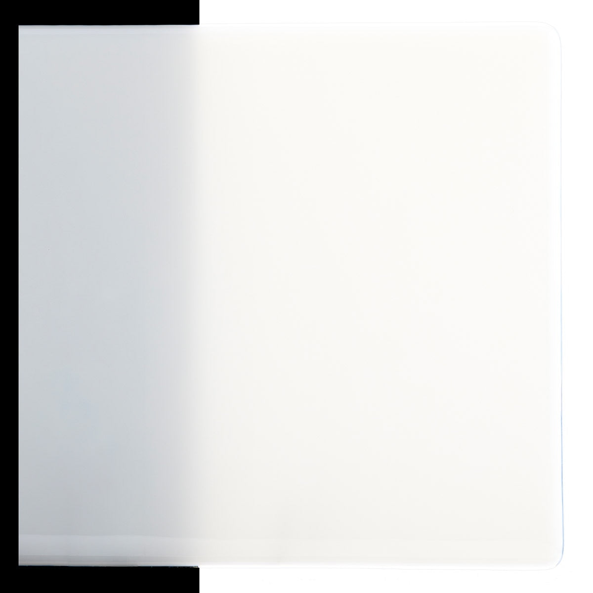 Warm White Opalescent, Thin-rolled, 2 mm, Color Sample, 2x2 in.