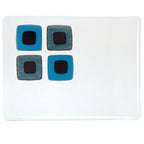 Reactive Ice Transparent, Double-rolled, 3 mm, Fusible