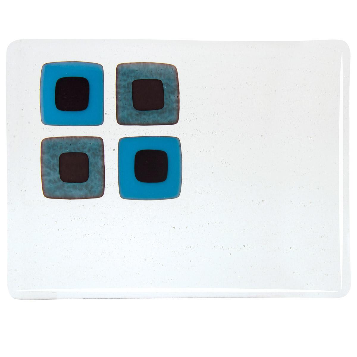 Reactive Ice Transparent, Double-rolled, 3 mm, Fusible