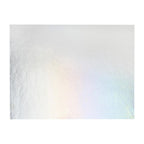 Alchemy Clear Silver to Gold Transparent, Thin-rolled, Iridescent, rainbow, 2 mm, Fusible