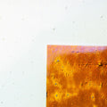 Alchemy Clear Silver to Bronze Transparent, Double-rolled, Iridescent, rainbow, 3 mm, Fusible