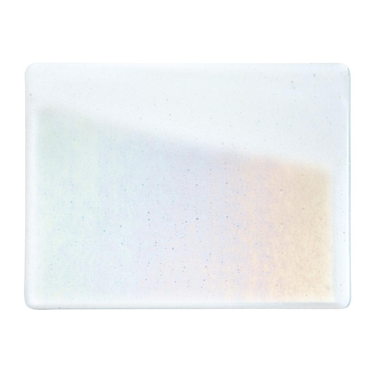 Red Reactive Clear Transparent, Double-rolled, Iridescent, rainbow, 3 mm, Fusible