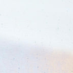 Red Reactive Clear Transparent, Double-rolled, Iridescent, rainbow, 3 mm, Color Sample, 2 x 2 in.