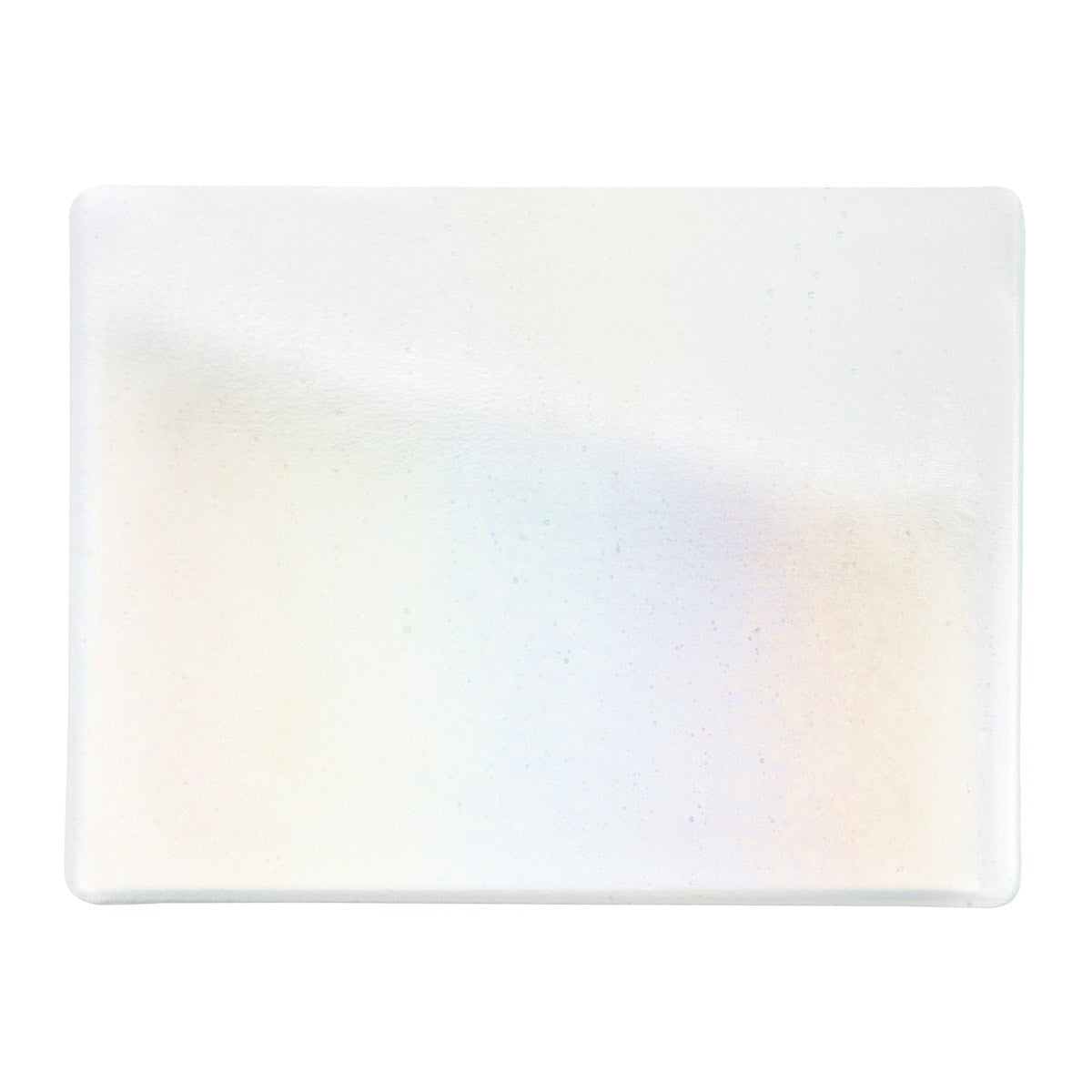 Red Reactive Clear Transparent, Thin-rolled, Iridescent, rainbow, 2 mm, Fusible