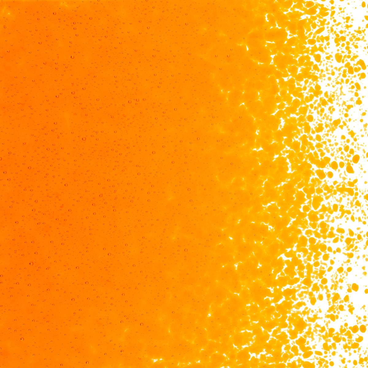 Light Orange Striker Transparent, Fine Frit, Fusible