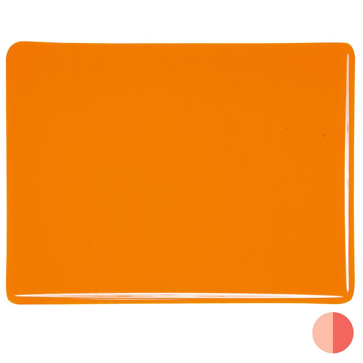 Light Orange Striker Transparent, Thin-rolled, 2 mm, Fusible