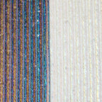 Clear Transparent, Prismatic Texture, Iridescent, rainbow, 3 mm, Color Sample, 2 x 2 in.