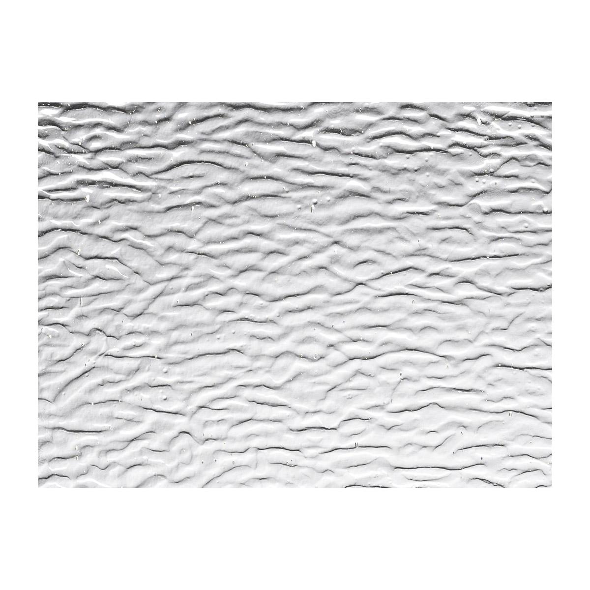 Clear Transparent, Ripple, 3 mm, Fusible