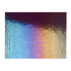 Deep Plum Transparent, Double-rolled, Iridescent, rainbow, 3 mm, Fusible