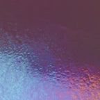 Deep Plum Transparent, Thin-rolled, Iridescent, rainbow, 2 mm, Fusible