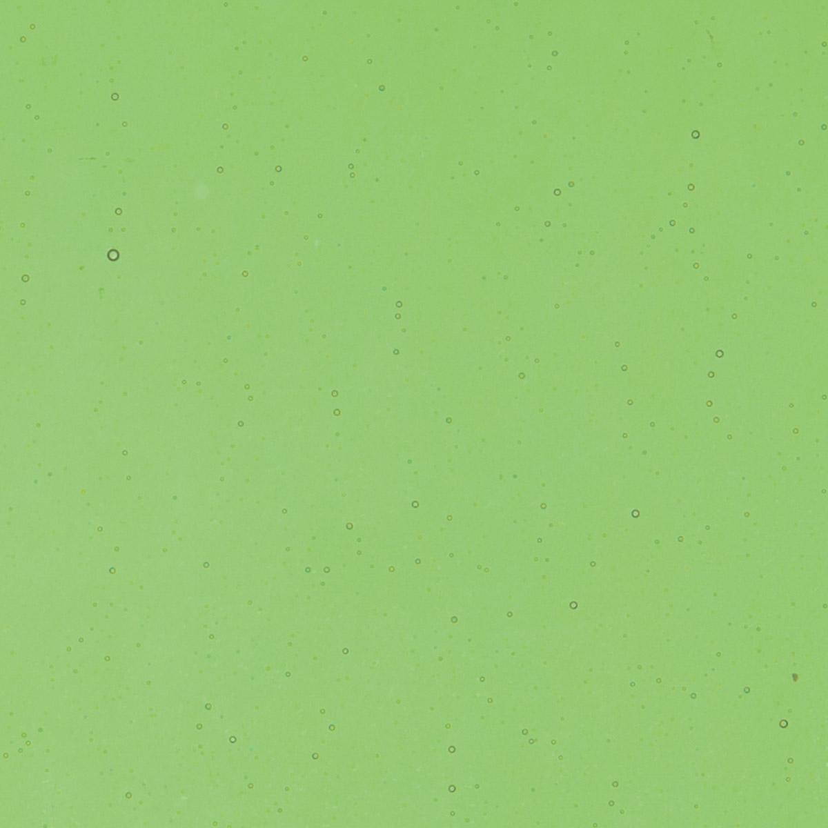 Light Green Transparent, Double-rolled, 3 mm, Color Sample, 2x2 in.