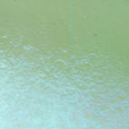 Light Green Transparent, Thin-rolled, Iridescent, rainbow, 2 mm, Color Sample, 2x2 in.
