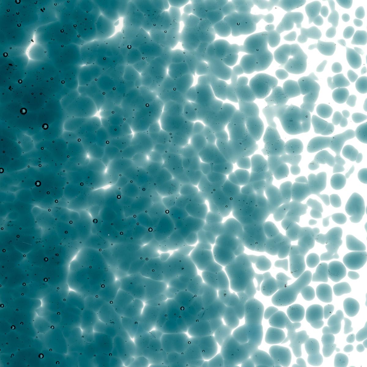 Aquamarine Blue Transparent, Medium Frit, Fusible