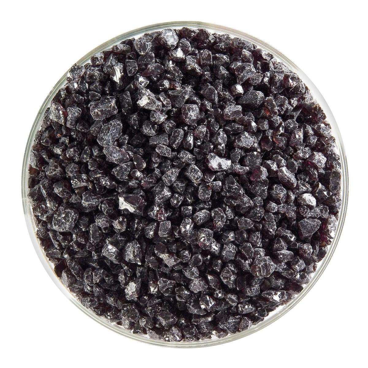 Dark Rose Brown Transparent, Coarse Frit, Fusible