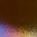 Dark Rose Brown Transparent, Thin-rolled, Iridescent, rainbow, 2 mm, Color Sample, 2x2 in.