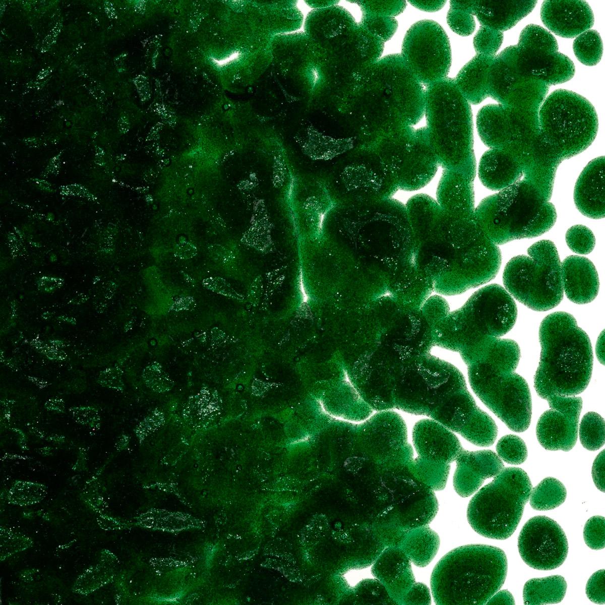 Aventurine Green Transparent, Coarse Frit, Fusible