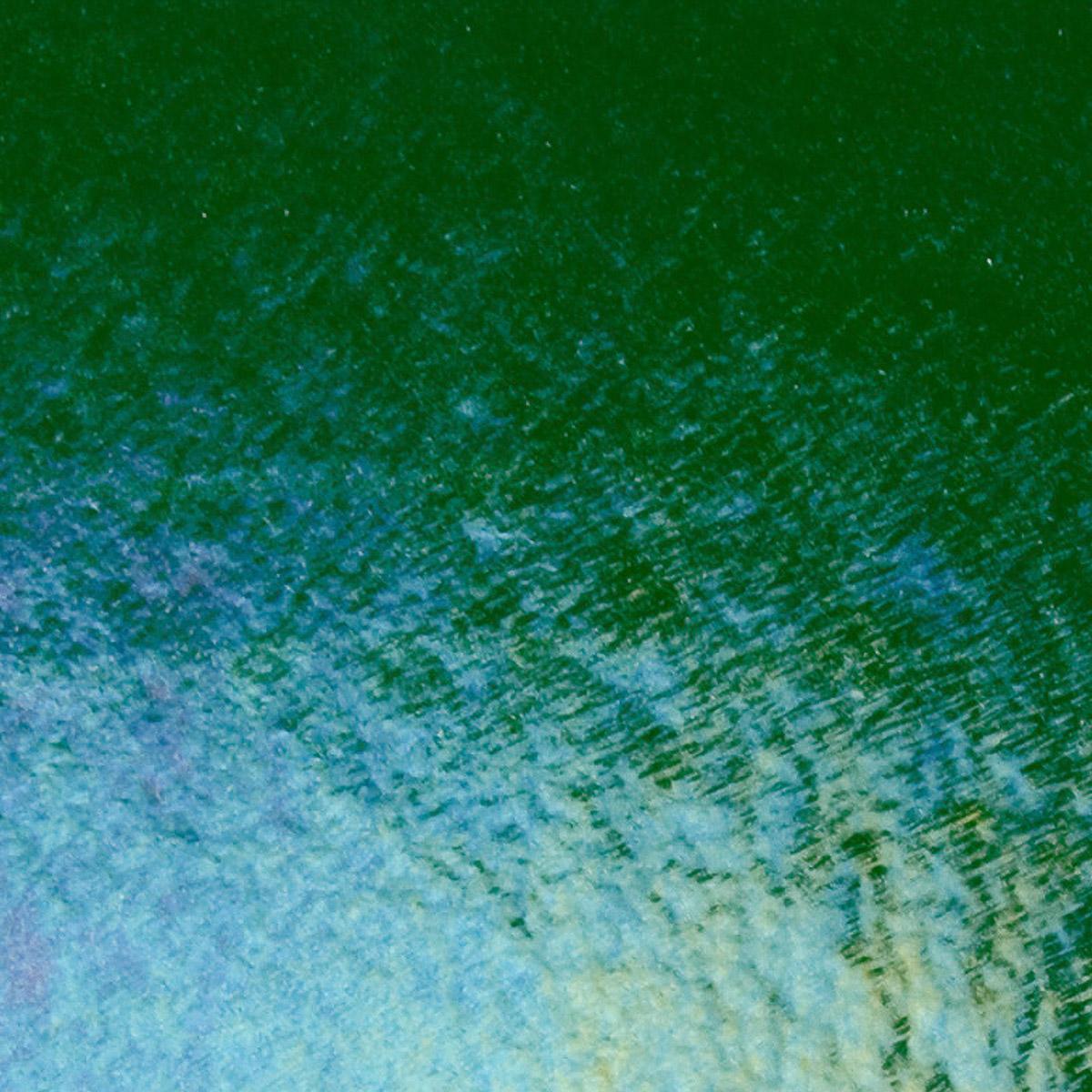 Aventurine Green Transparent, Thin-rolled, Iridescent, rainbow, 2 mm, Color Sample, 2x2 in.