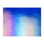 Deep Royal Blue Transparent, Thin-rolled, Iridescent, rainbow, 2 mm, Fusible