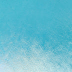 Turquoise Blue Transparent, Thin-rolled, Iridescent, rainbow, 2 mm, Color Sample, 2x2 in.