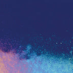 Midnight Blue Transparent, Thin-rolled, Iridescent, rainbow, 2 mm, Color Sample, 2x2 in.