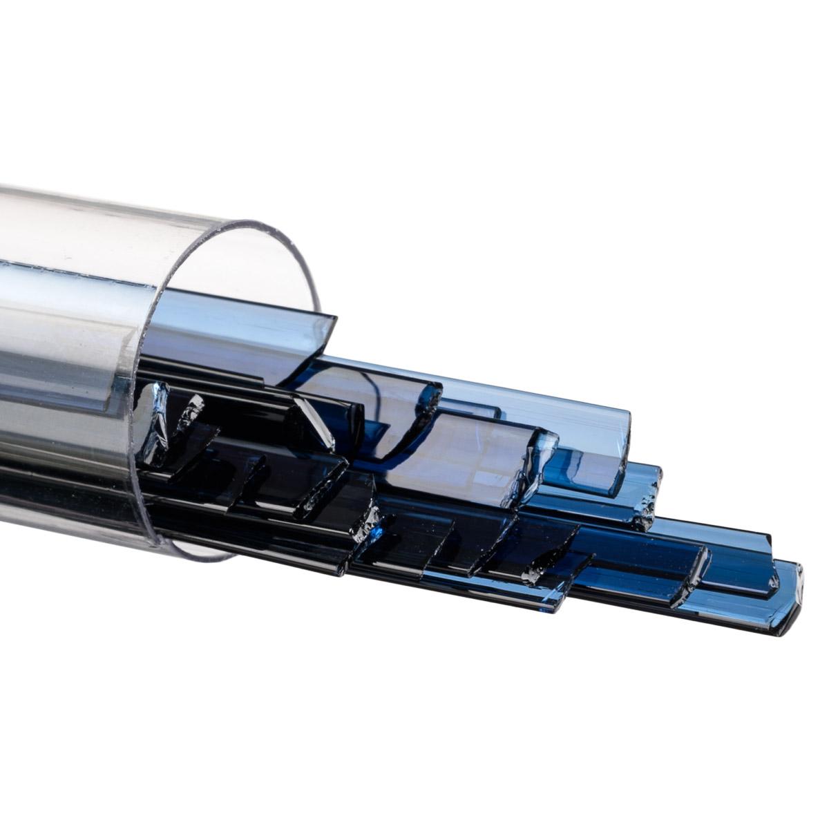 Midnight Blue Transparent, Ribbon, 1 mm, Fusible