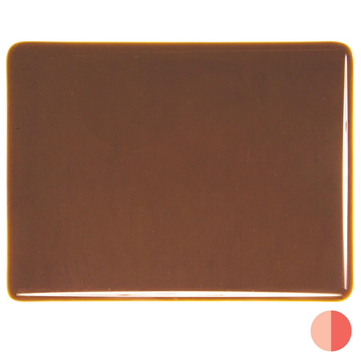 Sienna Transparent, Double-rolled, 3 mm, Fusible