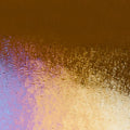 Sienna Transparent, Thin-rolled, Iridescent, rainbow, 2 mm, Color Sample, 2x2 in.