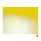 Yellow Transparent, Thin-rolled, Iridescent, rainbow, 2 mm, Fusible