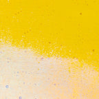 Yellow Transparent, Thin-rolled, Iridescent, rainbow, 2 mm, Color Sample, 2x2 in.