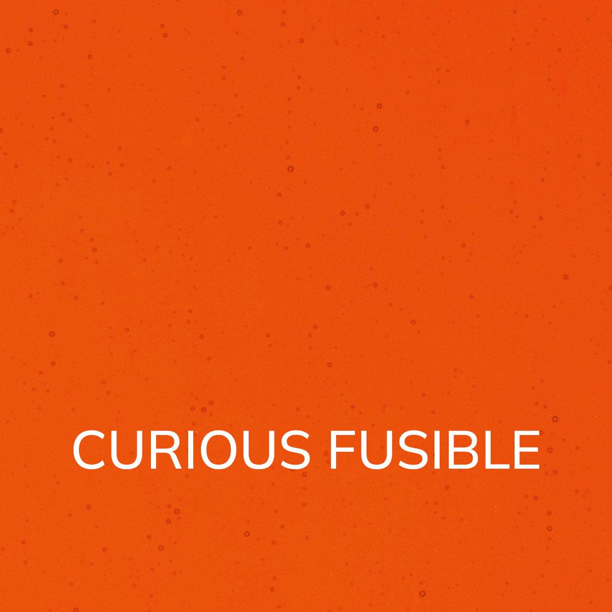 Orange Transparent, Double-rolled, 3 mm, Curious Fusible