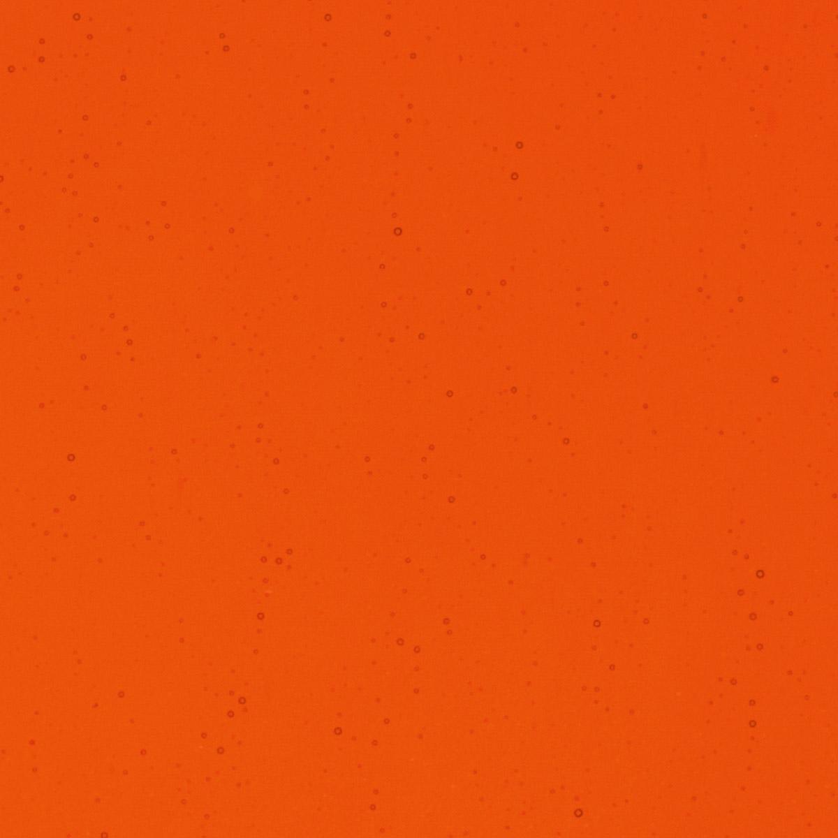 Orange Transparent, Double-rolled, 3 mm, Color Sample, 2x2 in.