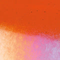 Orange Transparent, Double-rolled, Iridescent, rainbow, 3 mm, Color Sample, 2x2 in.